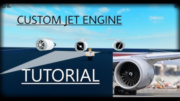Roblox Plane Crazy - How to build a custom jet engine [Tutorial]