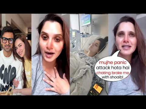 Sad for Sania Mirza after having Panic attack after Divorce with Shoaib Malik and his 2nd Marriage!