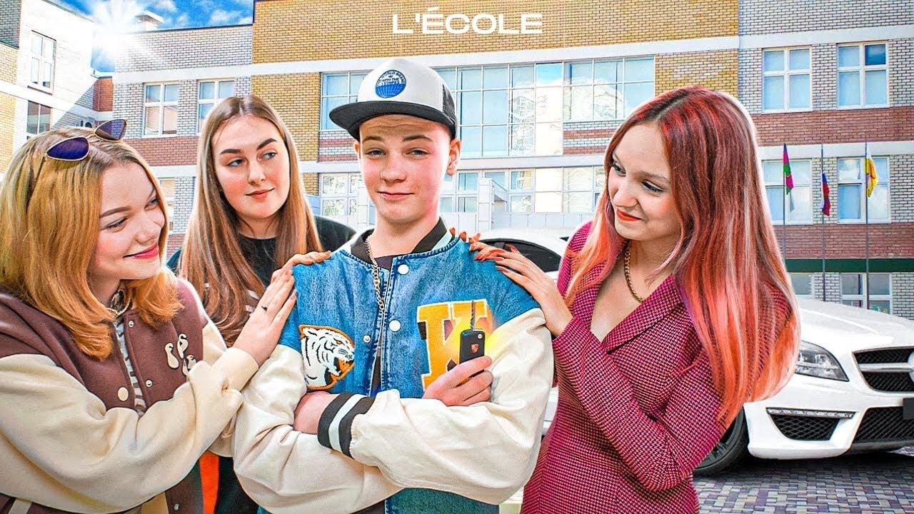 Un gars cool dans une école d'élite 😎 Les filles sont choquées | Websérie en français