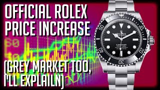 BIG Rolex Price Increase