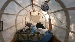 Slept in a wagon at Virginia Creek Settlement, Bridgeport California!