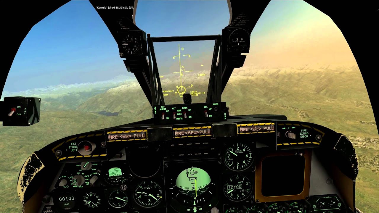 DCS A10a CCRP run second attack - YouTube