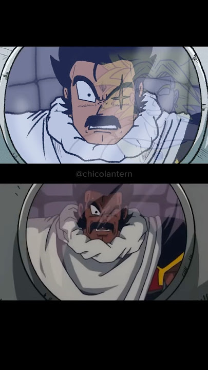 my animation and the original scene from DBZ#Broly Movie #dragonball #anime #manga #chicolantern