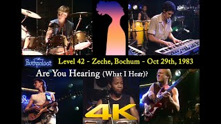 Level 42 - Are You Hearing 4K - Rockpalast 1983