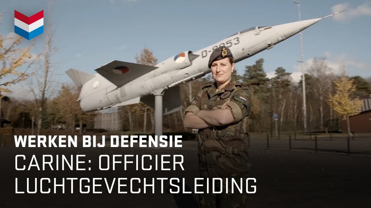 Carine is officier luchtgevechtsleider | Werken bij Defensie