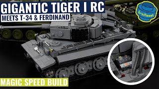 Biggest PzKpfw VI Tiger I RC I've built so far - TGL 4016 (Speed Build Review)
