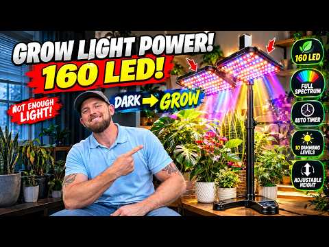 battery operated grow light