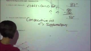 Parallel Lines and transversals pt 2