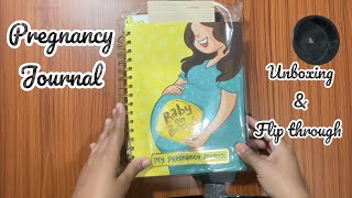 Pregnancy Journal by Quirky Store Unboxing and Flip through 