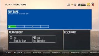 Madden 18 with friend