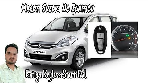 Maruti Suzuki Keyless Start Failure | Push Button | No Ignition | Rear Antenna | B1103