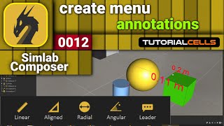 0012. annotations & measurement in simlab composer