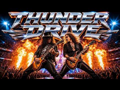 AC/DC, Led Zeppelin & Guns N' Roses 🎸 Fast, Loud & Unstoppable Hard Rock Experience | AI Jams