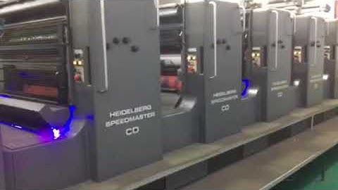 LED UV FOR HEIDELBERG CD 102 6+L SHEET FED OFFSET MACHINE