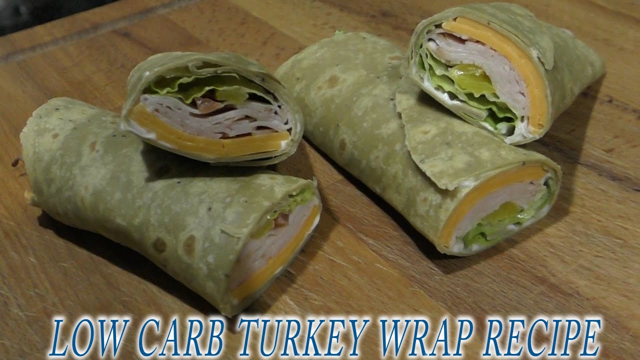 How to Make a Delicious and Healthy Low-Carb Turkey Wrap!