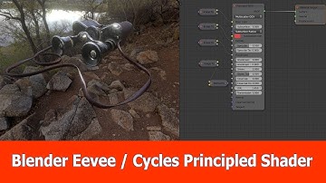 Blender 2.8 Eevee vs Cycles : Principled PBR Shader