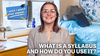 What is a Syllabus and How do You Use it?