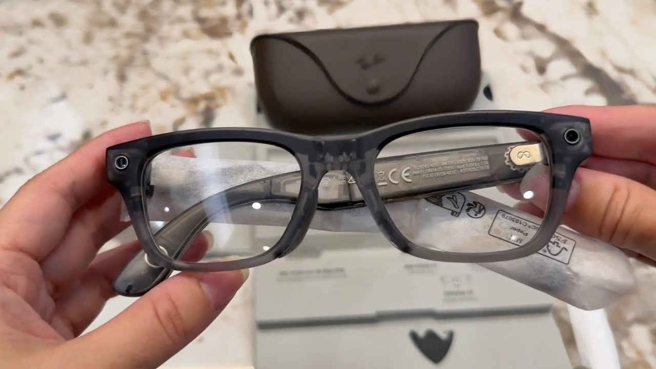 Ray-Ban Meta Blayzer Optics Gen 2 Transparent Dark Olive Unboxing 