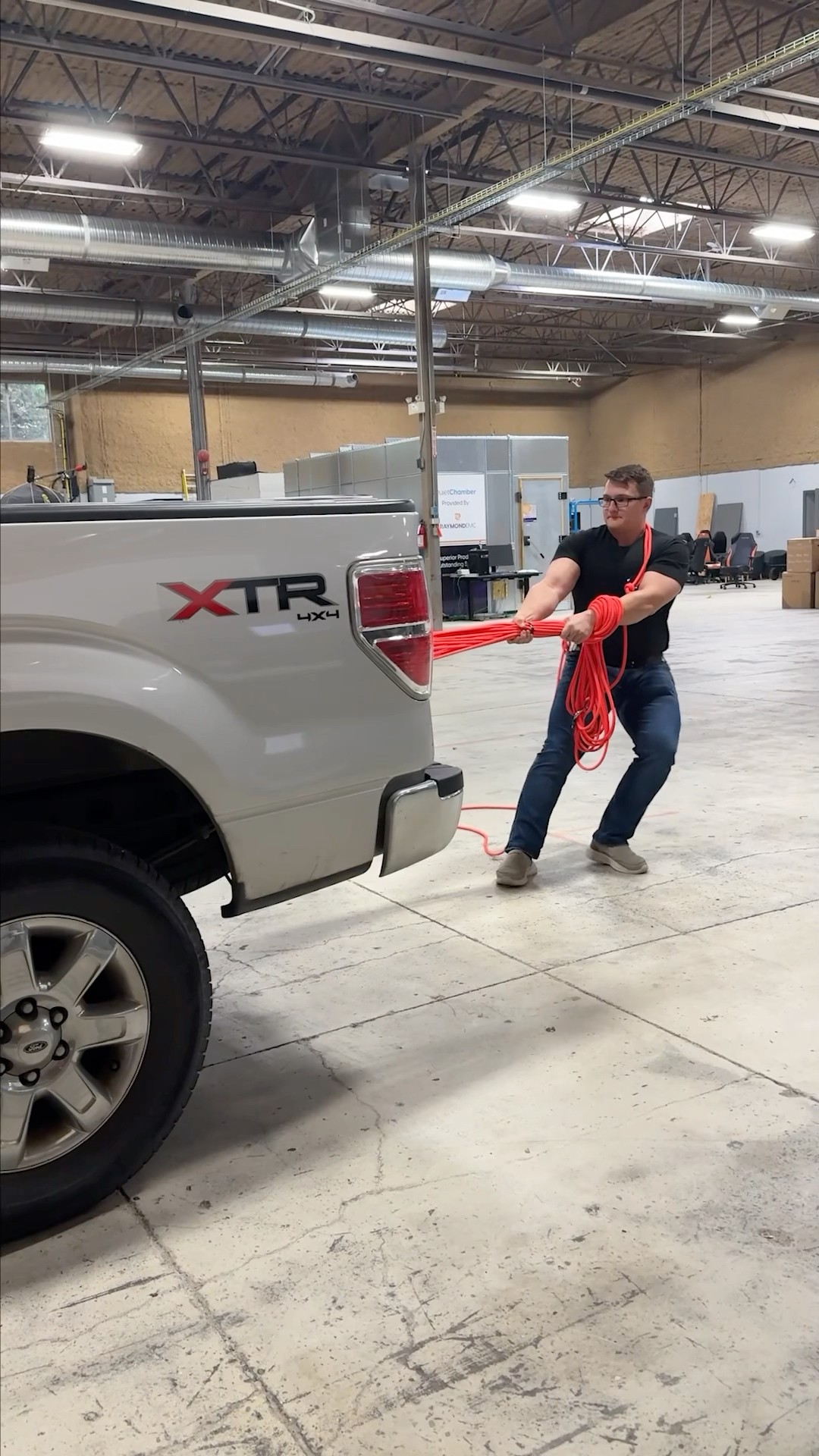Using Cable Management Tools to Move a Truck