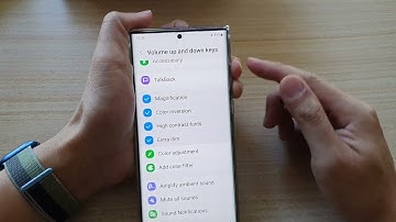Galaxy S22/+/Ultra: Choose What Shortcuts to Use When You Press and Hold On Volume Up + Volume Down