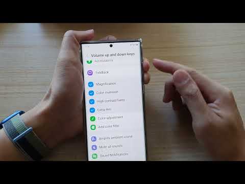 Galaxy S22/+/Ultra: Choose What Shortcuts to Use When You Press and Hold On Volume Up + Volume Down