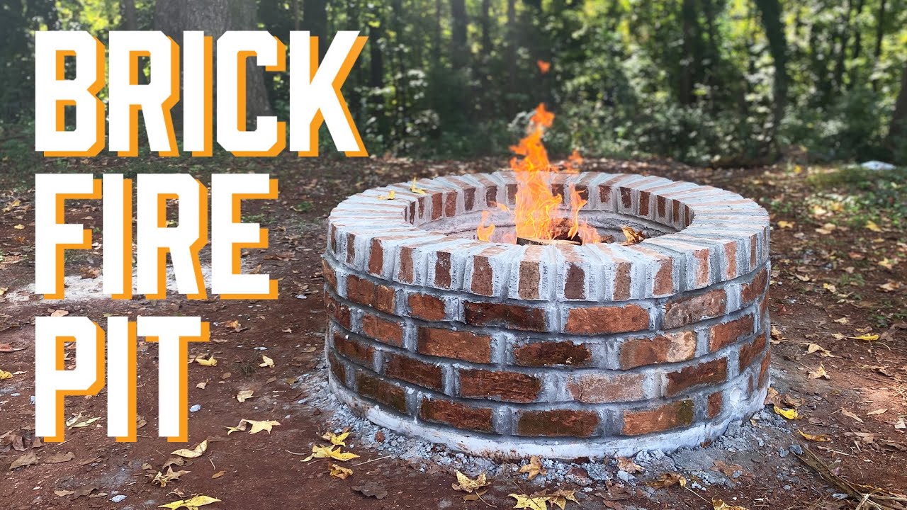 Brick Fire Pit You, Making A Fire Pit With Bricks