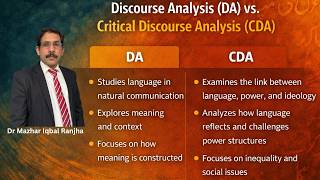 Discourse Analysis vs CDA | Key Differences Explained Simply (DA vs CDA)