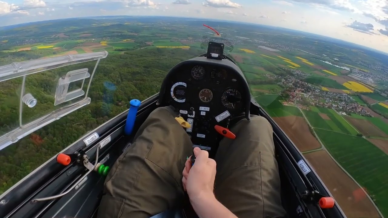 LS-4 | Two short flights | Friesener Warte, Germany