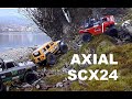 AXIAL SCX24 Meeting - Chevy C10 - JEEP Wrangler  - Deadbolt