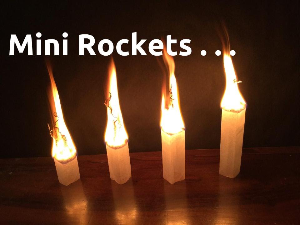 How to Make Tea Bag Rockets YouTube