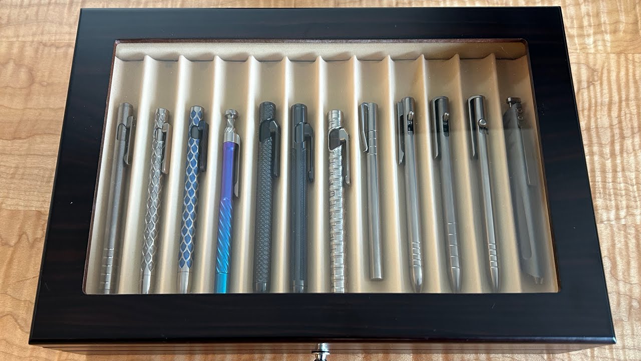 Unboxing - Yesland 2-Layer Pen Display Box - YouTube