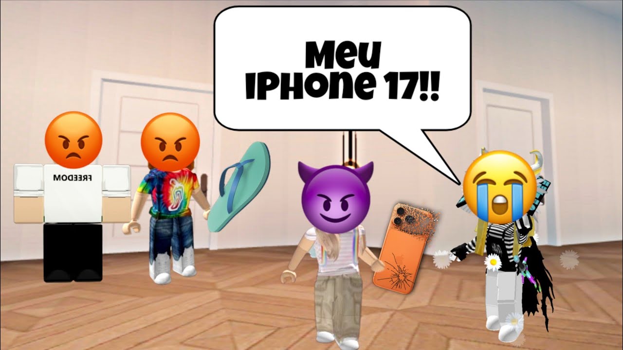 HISTÓRIA ROBLOX - A Irmã Invejosa Que Quebrou O Celular Novo Da Irmã Mais Velha!