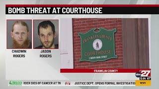 Franklin County bomb threat suspect arrested, brother wanted
