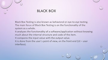 Types of Testing  Part 2