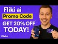 Fliki AI Promo Code 2025 — Get 20% OFF (Working Coupon!)