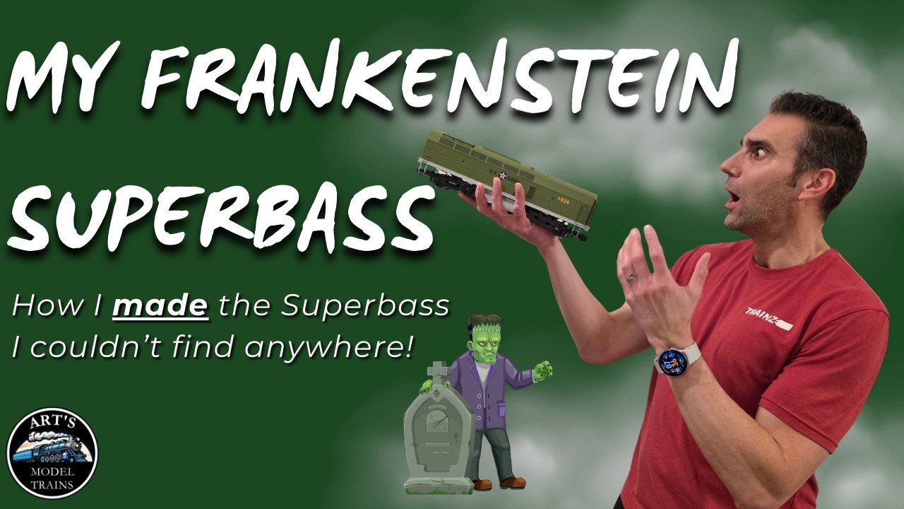 Редкая модель Lionel SuperBass? Я сделал СВОЮ собственную для армии — Sharknose!