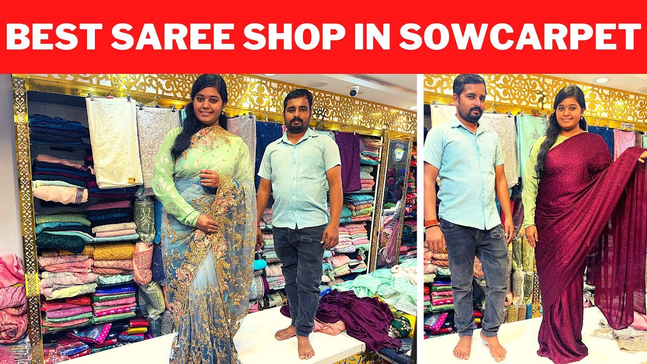 Diwali Sale !!! Best Saree Shop In Sowcarpet Raj Mandir Sowcarpet