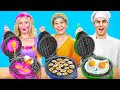¡Desafío yo contra la abuela | Comida divertida y trucos de cocina por 123 GO! CHALLENGE