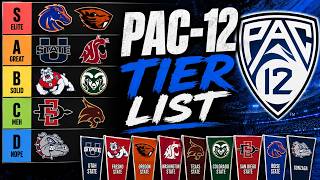 Ranking EVERY New Pac-12 Logo! | Pac-12 Logo Tier List