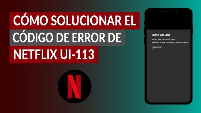 Como resolver erro UI-113 do Netflix