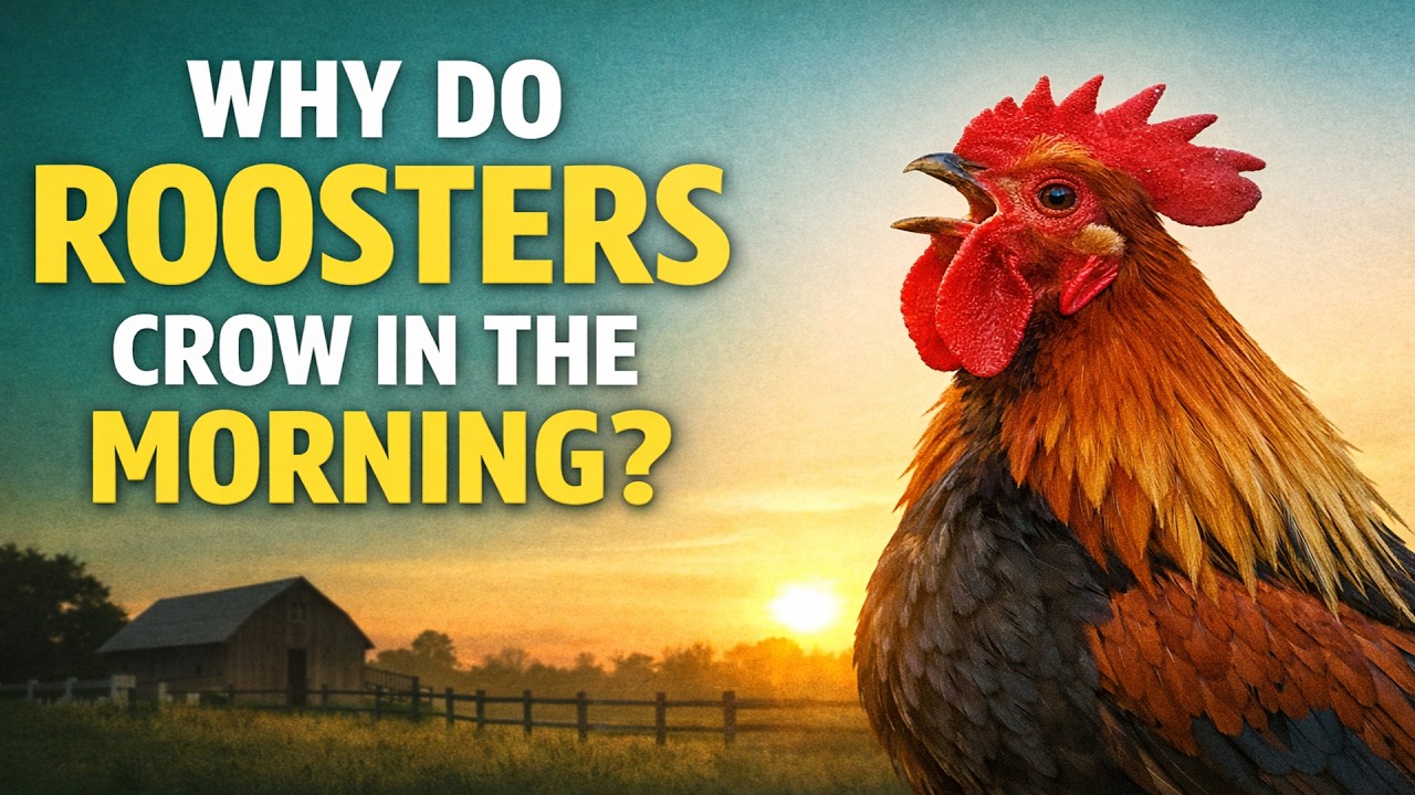Why Roosters Crow Before Sunrise — The Reason Behind It!!! - YouTube
