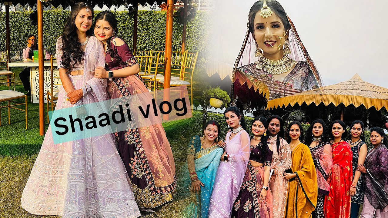 Harshita ki shaadi #marriage #friendmarriage #enjoy #oldfriends # ...