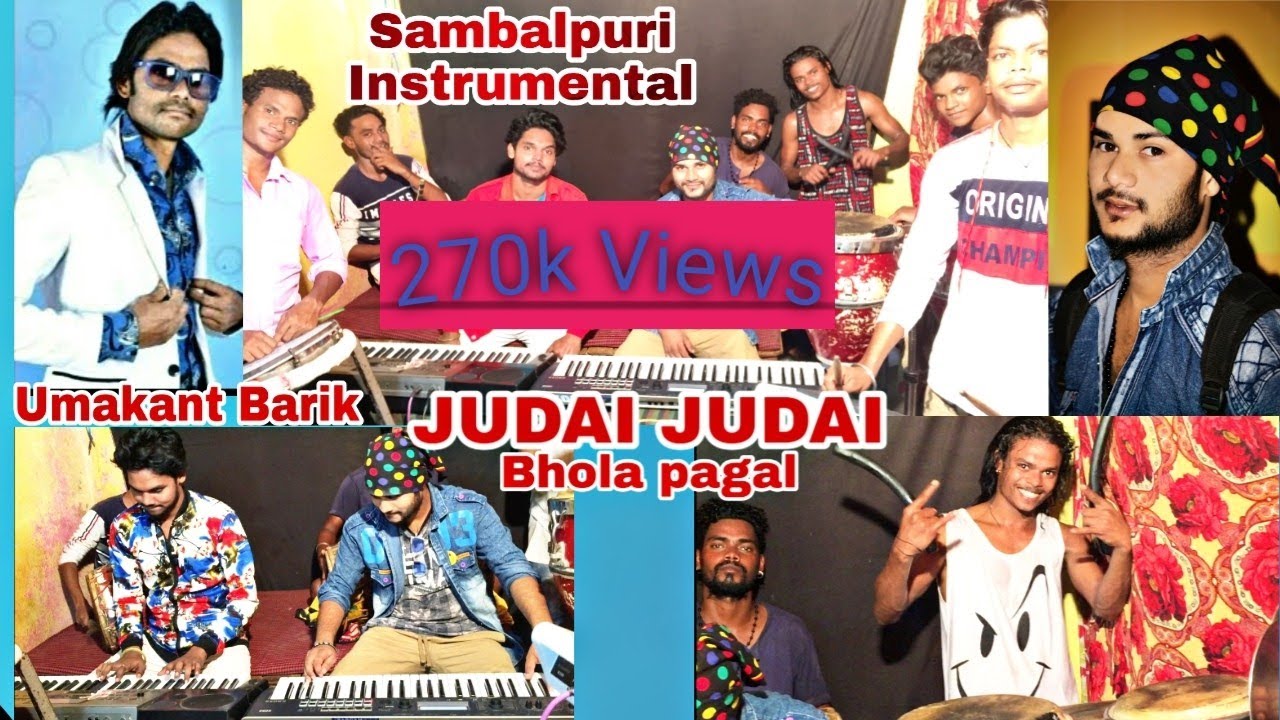 JUADAI JUDAI SAMBALPURI INSTRUMENTAL  SING-UAMAKANT BARIK  PLAYING ROSHAN &BICKY INSTRUMENTAL GUROUP