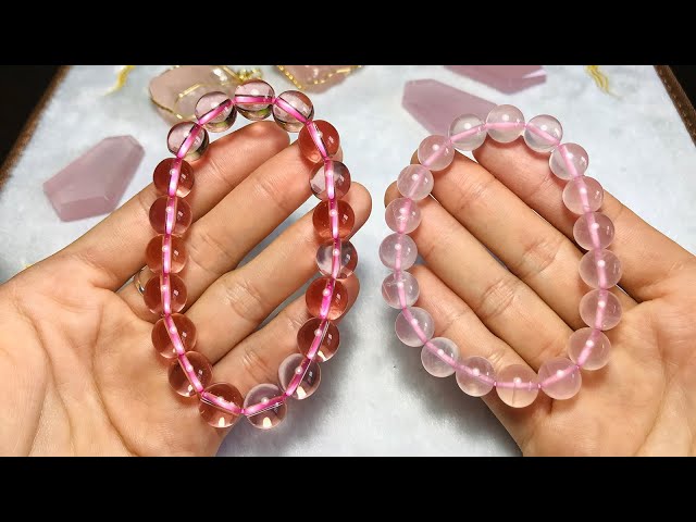 Easy way to identify if your rose quartz is real or not 🙏🏻 #rosequar... |  TikTok