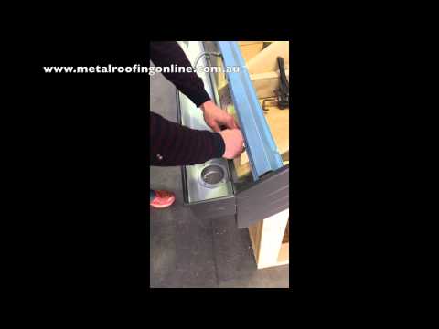 How to: Install Overstraps onto Quad Guttering | Metal Roofing Online