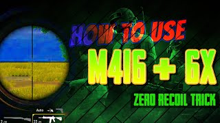 Learn m416+6x spray