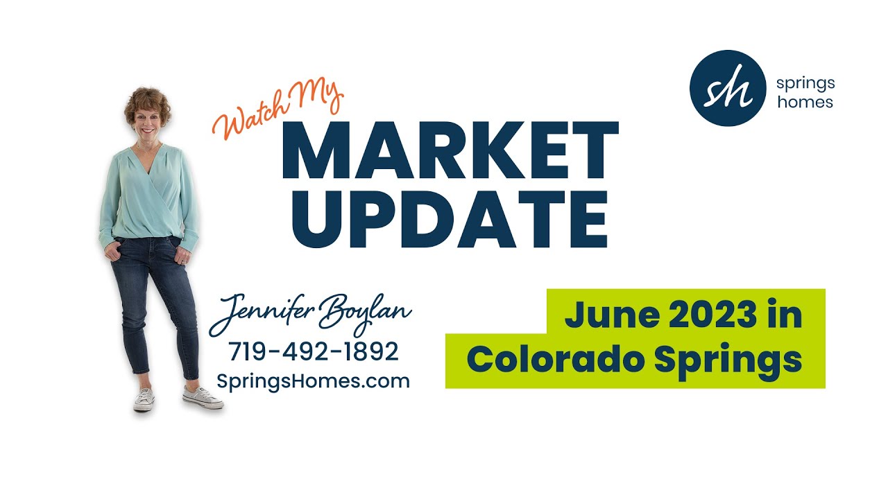 June 2023 Colorado Springs Real Estate News | Jennifer Boylan - YouTube