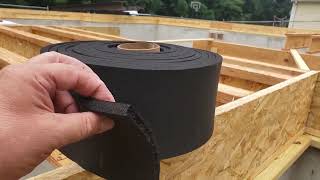 Neoprene Gasket Sill Sealer