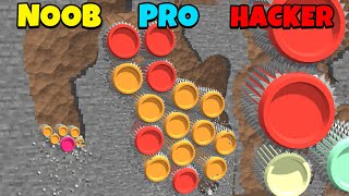 NOOB vs PRO vs HACKER - Auto Diggers screenshot 4