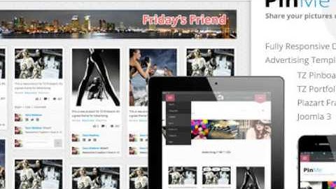 PinMe - Advertisement Responsive Joomla Template